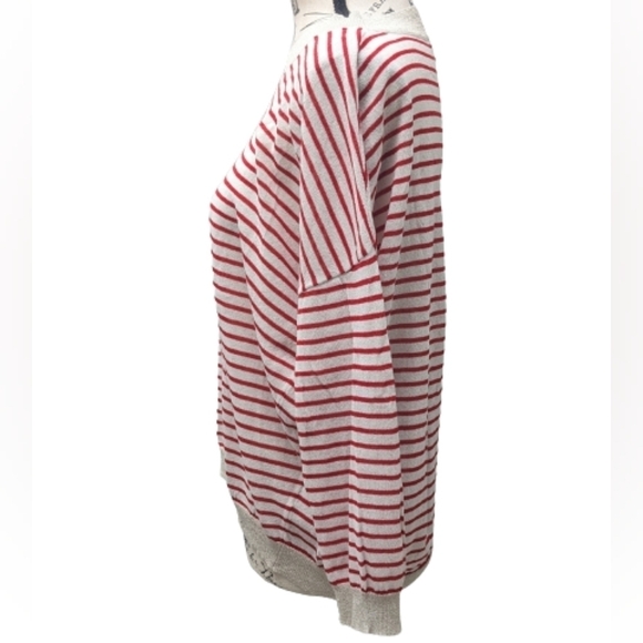 Molly BrackenStriped Long-Sleeve Sweater - Picture 3 of 11